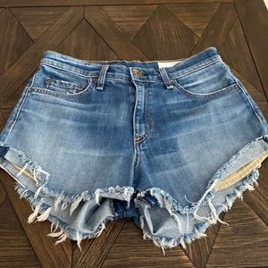 Rag & Bone Siggie Jean Shorts in Delancey